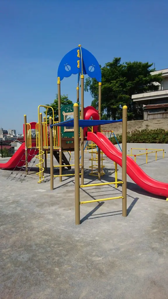 アスレチック散田町公園八王子市遊具