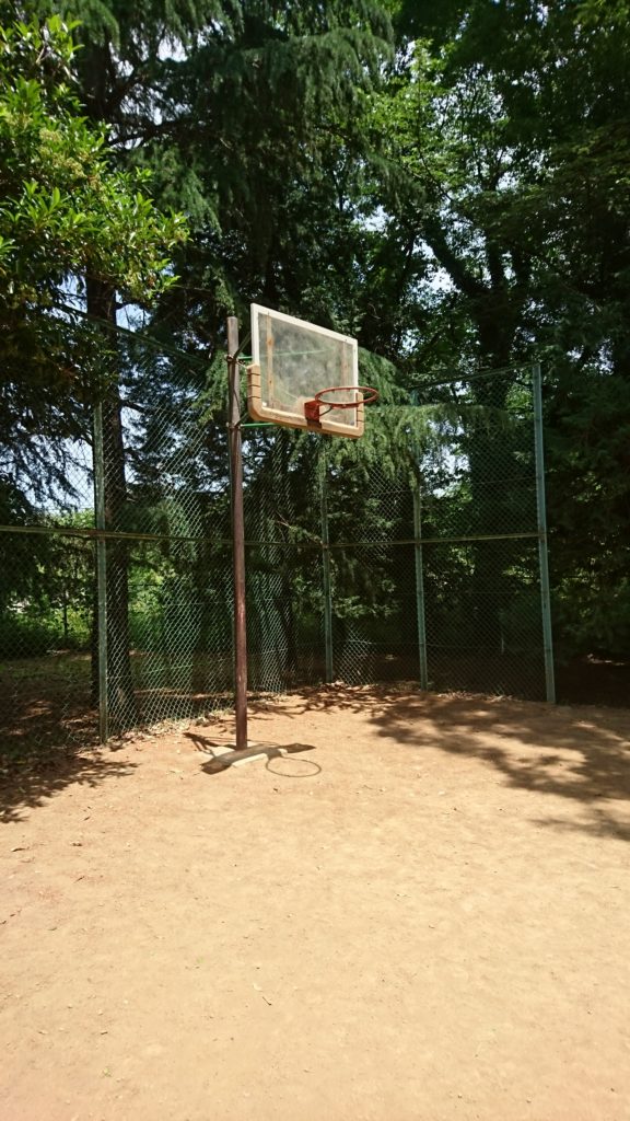バスケットボールめじろ台東公園八王子市遊具