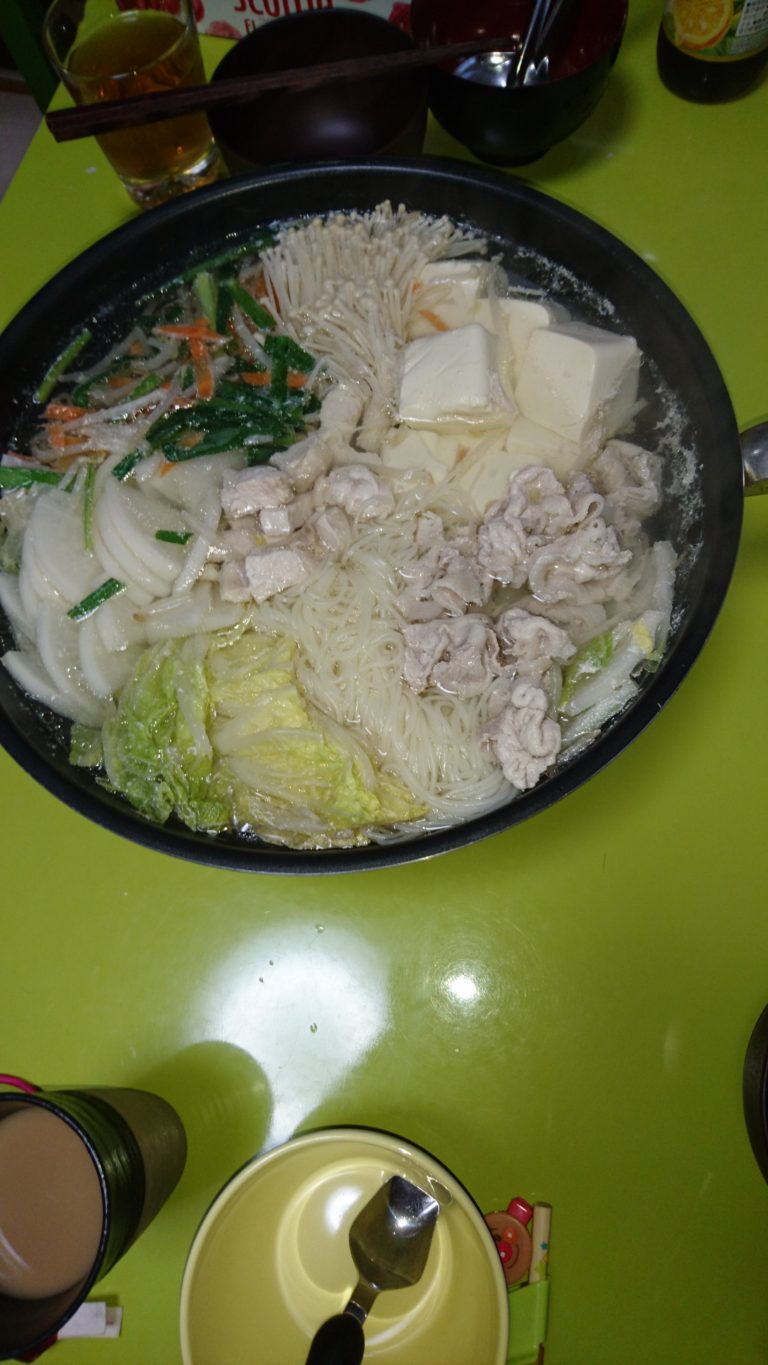 湯豆腐鍋（肉入り）