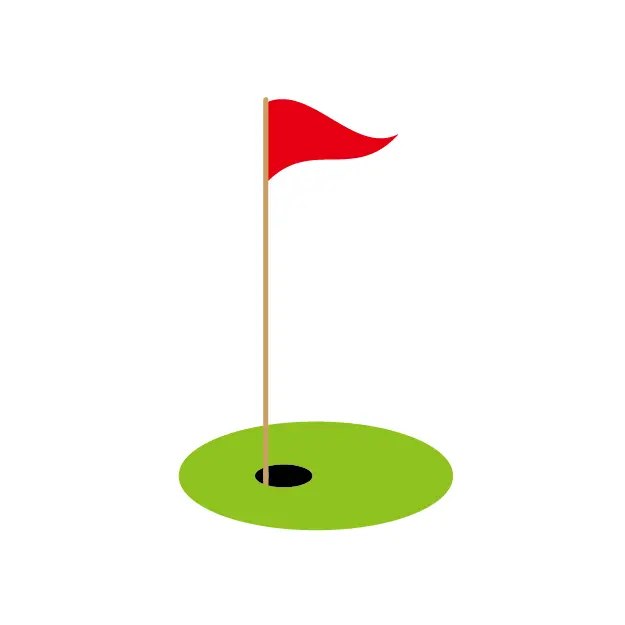 旗竿｜ゴルフの新ルール